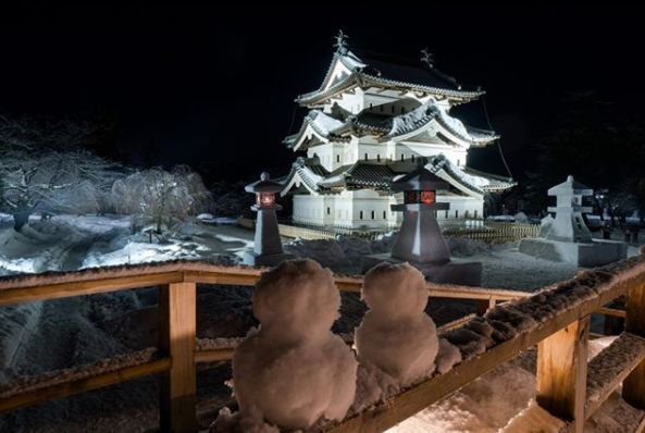 日本青森，比北海道还美的冬季旅游胜地                                                                                               日本