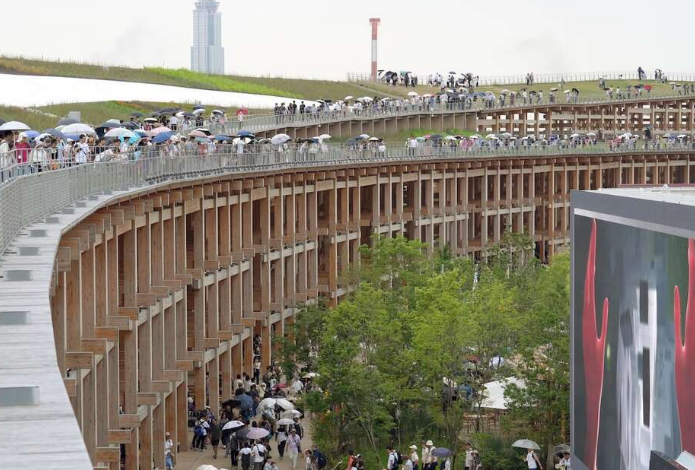 大阪世博标志性建筑保存困境 霉菌侵蚀与维护费难题待解