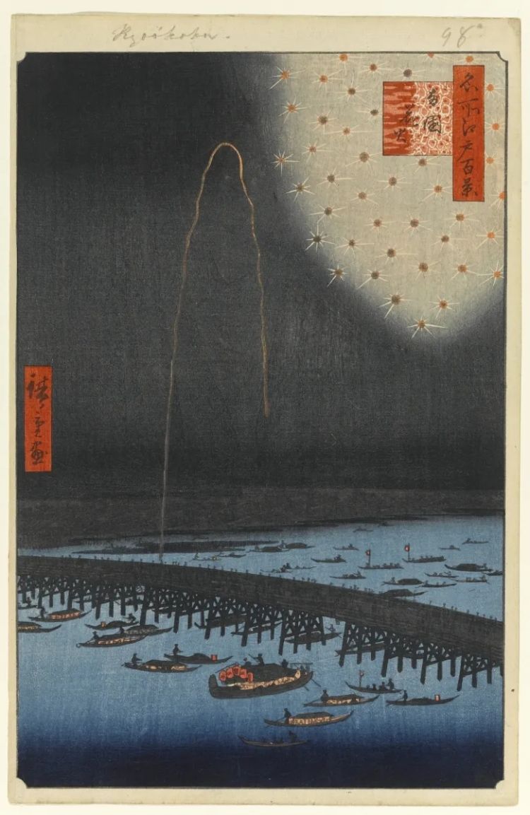 说起夏天，就是烟火大会