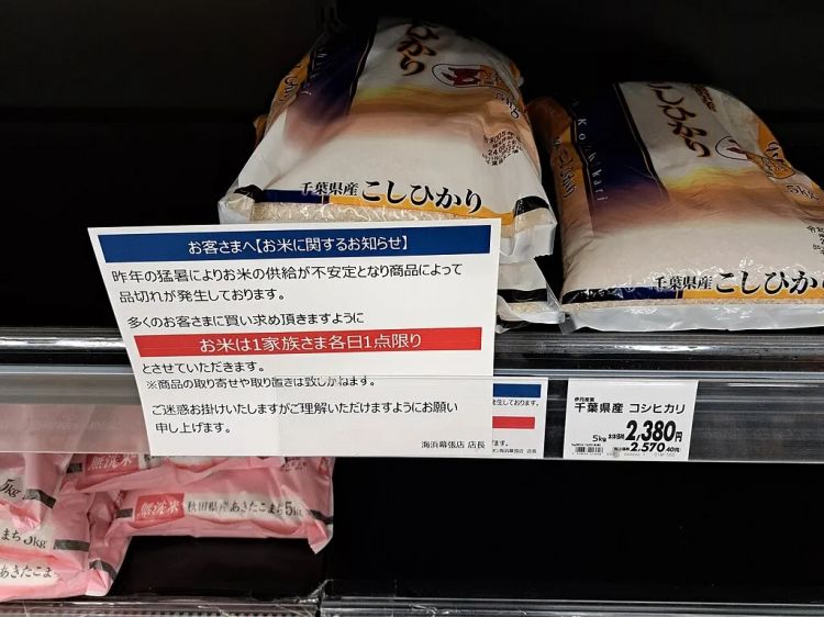 日本人看到超市卖中国大米破防：饿死也不吃中国米！中国网友回怼：吃你们的古古古米去吧