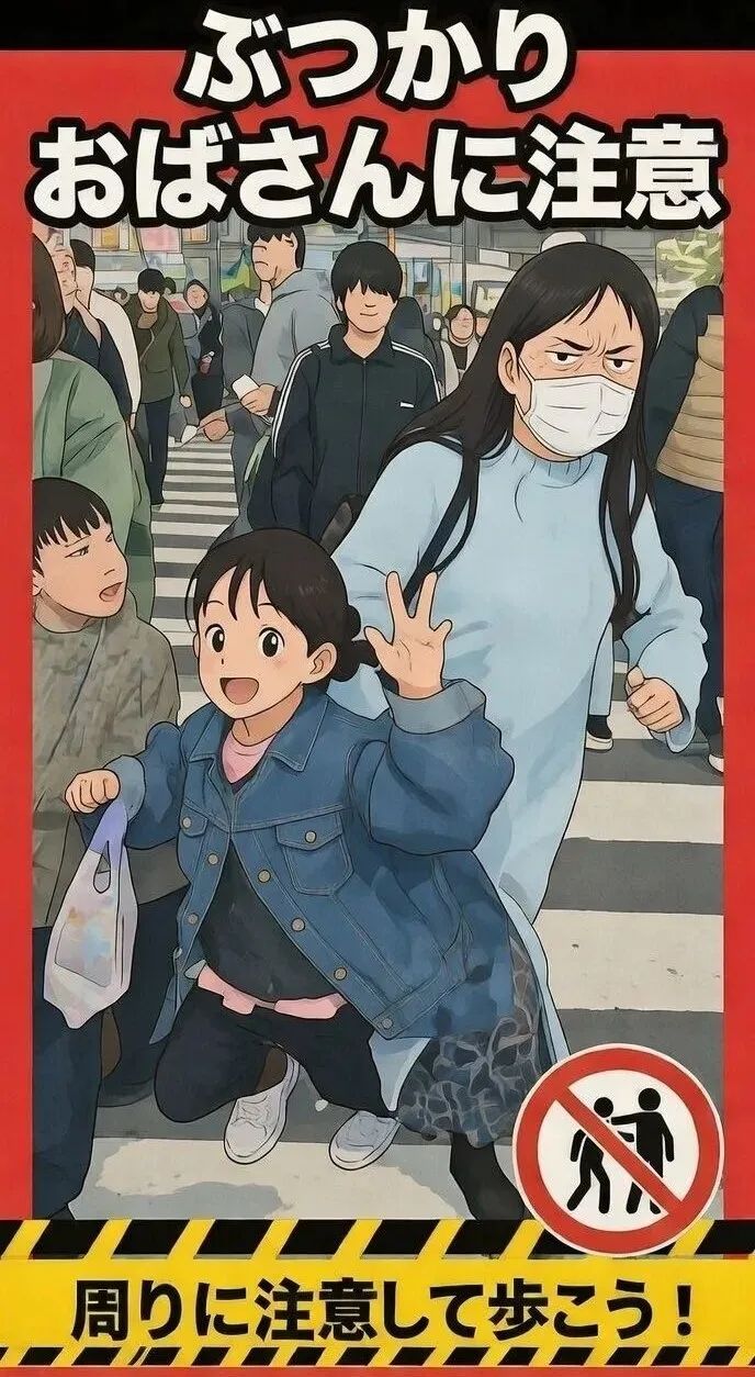 中国台湾母女在东京涩谷街头被恶意撞飞!撞人者被全网“通缉”,但也有日本人骂被撞是“活该”? 中国台湾母女在东京涩谷街头被恶意撞飞!撞人者被全网“通缉”,但也有日本人骂被撞是“活该”?