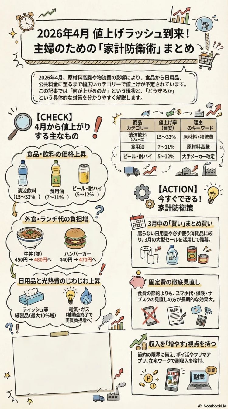 4月的日本物价继续上涨、到手底薪资变少,你的钱包准备好了吗? 4月的日本物价继续上涨、到手底薪资变少,你的钱包准备好了吗?